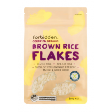 Forbidden Brown Rice Flakes Organic 300g